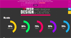 Desktop Screenshot of cherryweb-design.com