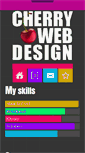 Mobile Screenshot of cherryweb-design.com
